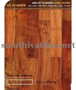 Sàn Gỗ Tự Nhiên Giáng Hương 450mm