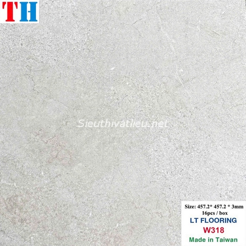 Sàn nhựa dán keo vân đá marble LT W318