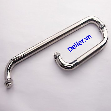 tay nắm phòng tắm kính L