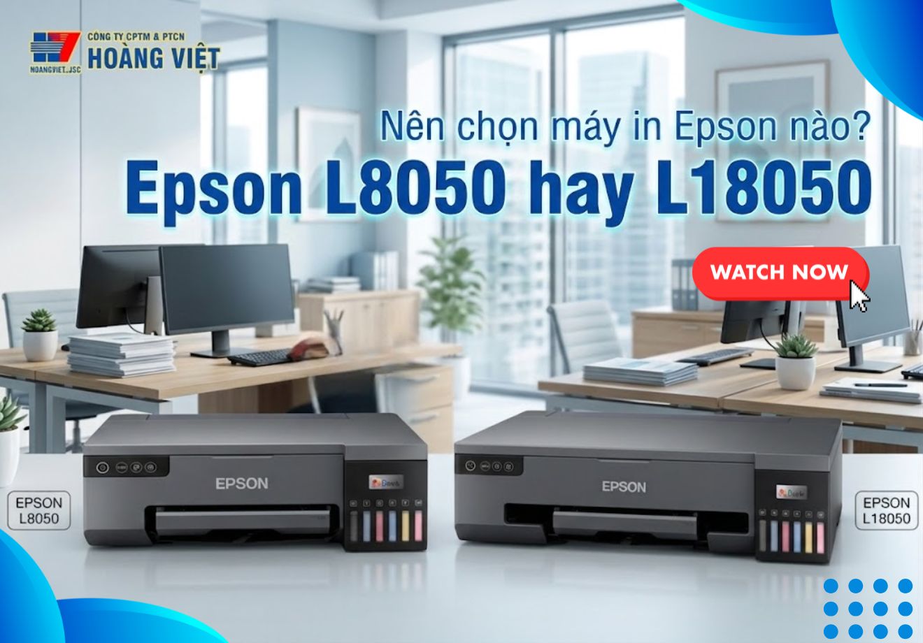 So sánh Epson L8050 và L18050: Lựa chọn máy in ảnh phù hợp nhất