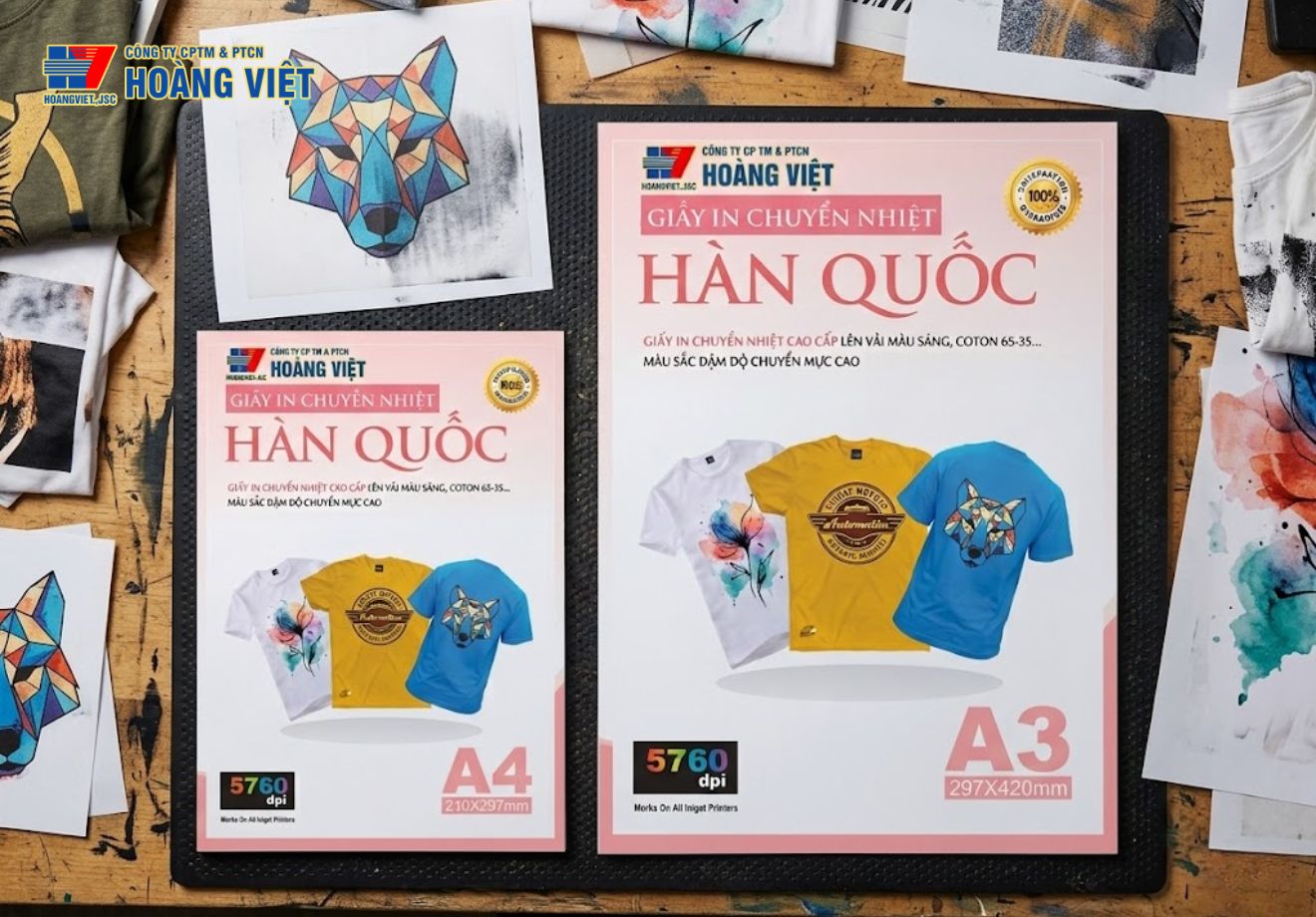 Giấy in chuyển nhiệt A3 vs A4: Khác nhau gì ngoài kích thước? Nên chọn loại nào tốt nhất?
