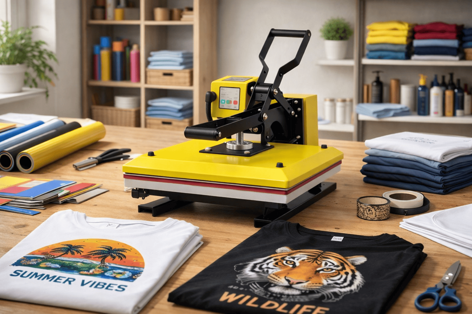 máy ép nhiệt quần áo - máy ép lồng nhiệt