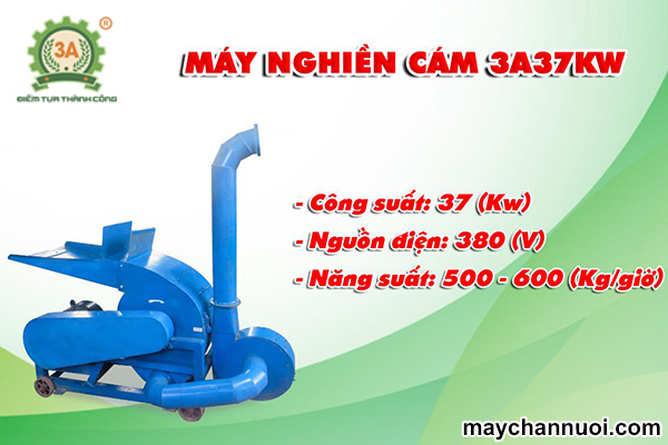 Máy nghiền cám 3A37kw