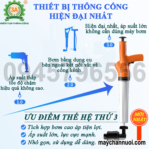 Dụng cụ thông tắc nhà vệ sinh