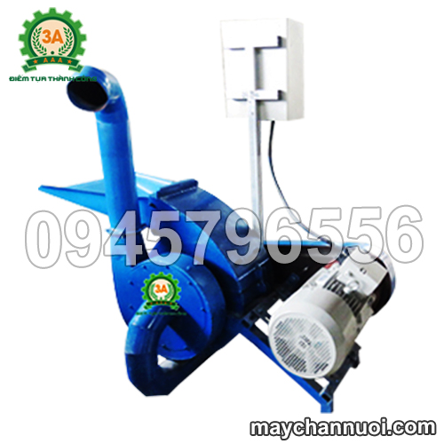 Máy băm ván bóc, gỗ tạp 3A15Kw