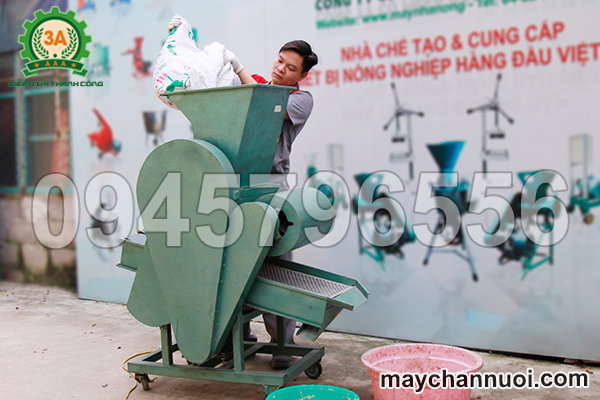 Máy bóc vỏ lạc khô 3A3Kw