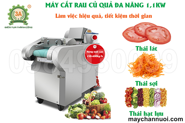 Máy cắt củ quả chuyên nghiệp 3A