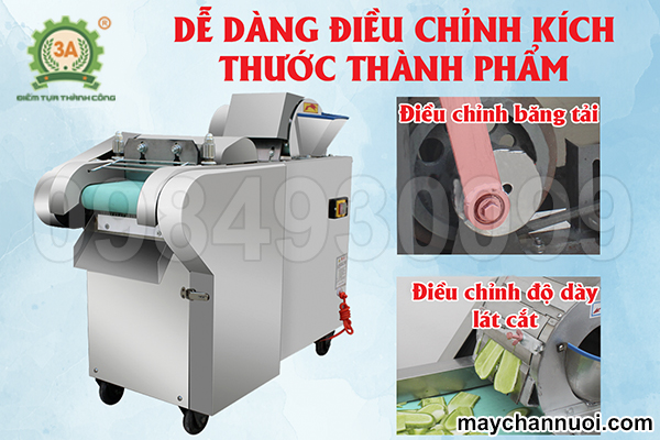 Máy cắt củ quả chuyên nghiệp đa năng