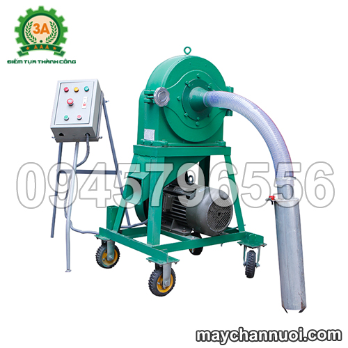 Máy nghiền cùi trấu