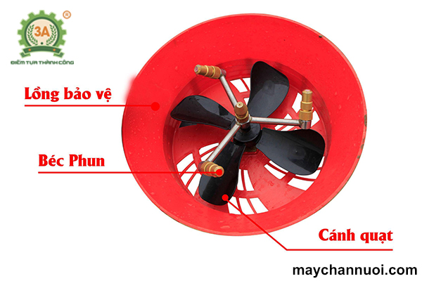 Máy phun sương tưới lan 3A1,5Kw có ưu điểm gì nổi bật?