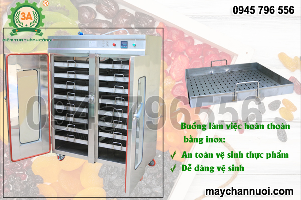 máy sấy khô củ quả