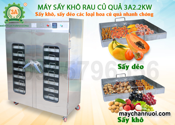 Máy sấy khô rau củ quả