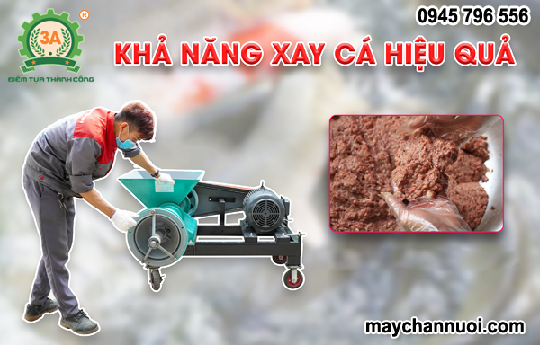 Máy xay cổ gà 3A15Kw