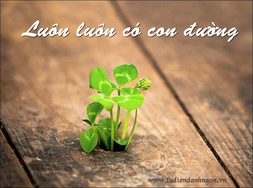 Kiên trì thêm một chút nữa bạn sẽ thành công