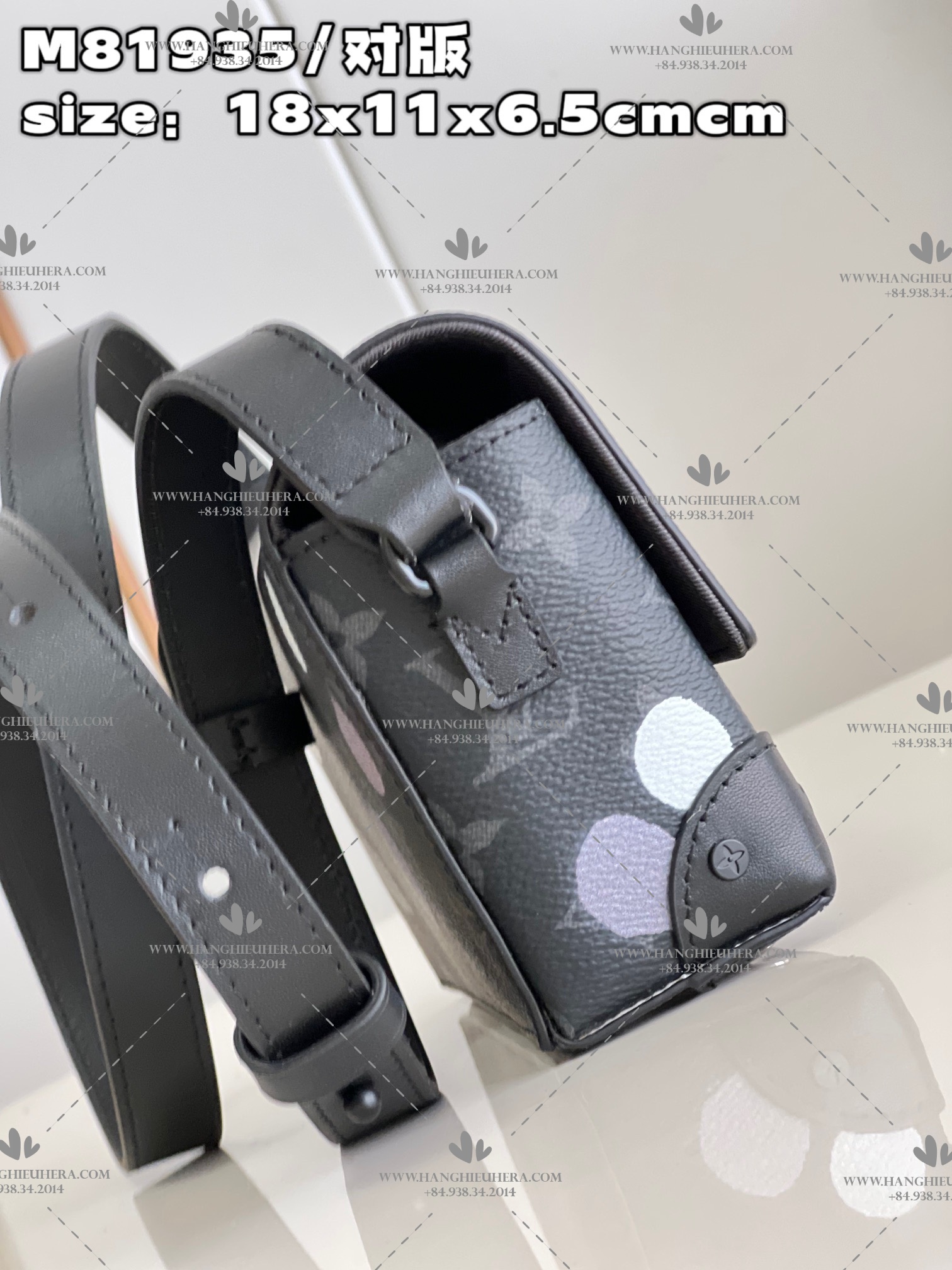 Louis Vuitton LV x YK Steamer Wearable Wallet, Black, One Size