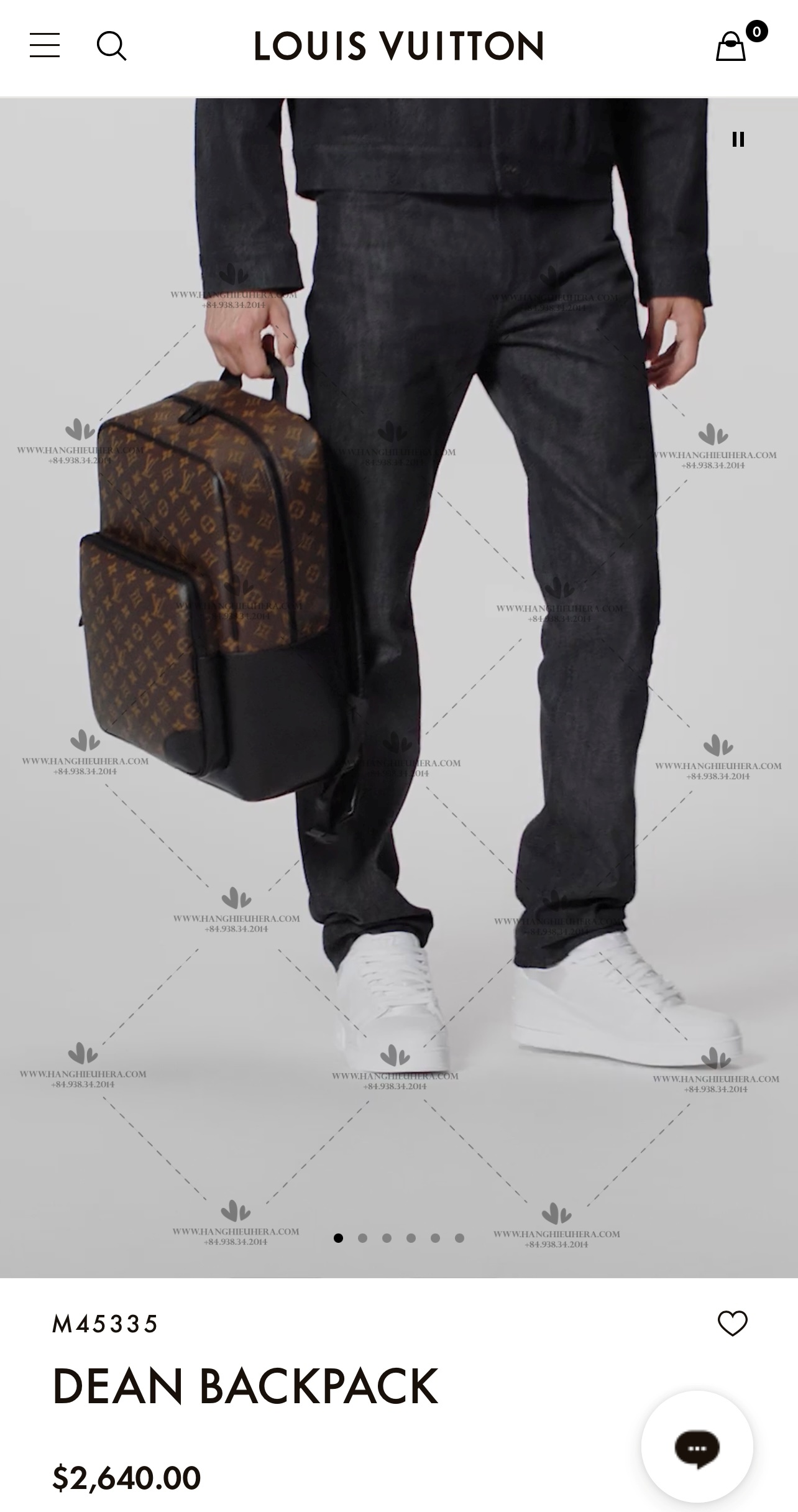 Shop Louis Vuitton Dean backpack (M45335) by design◇base