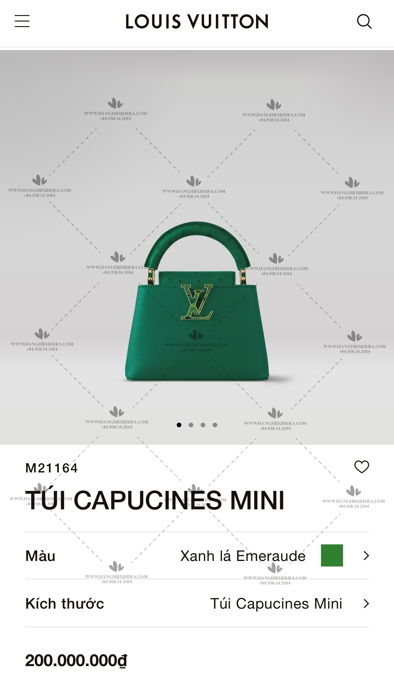 Capucines Mini Bag Capucines - Handbags M21164
