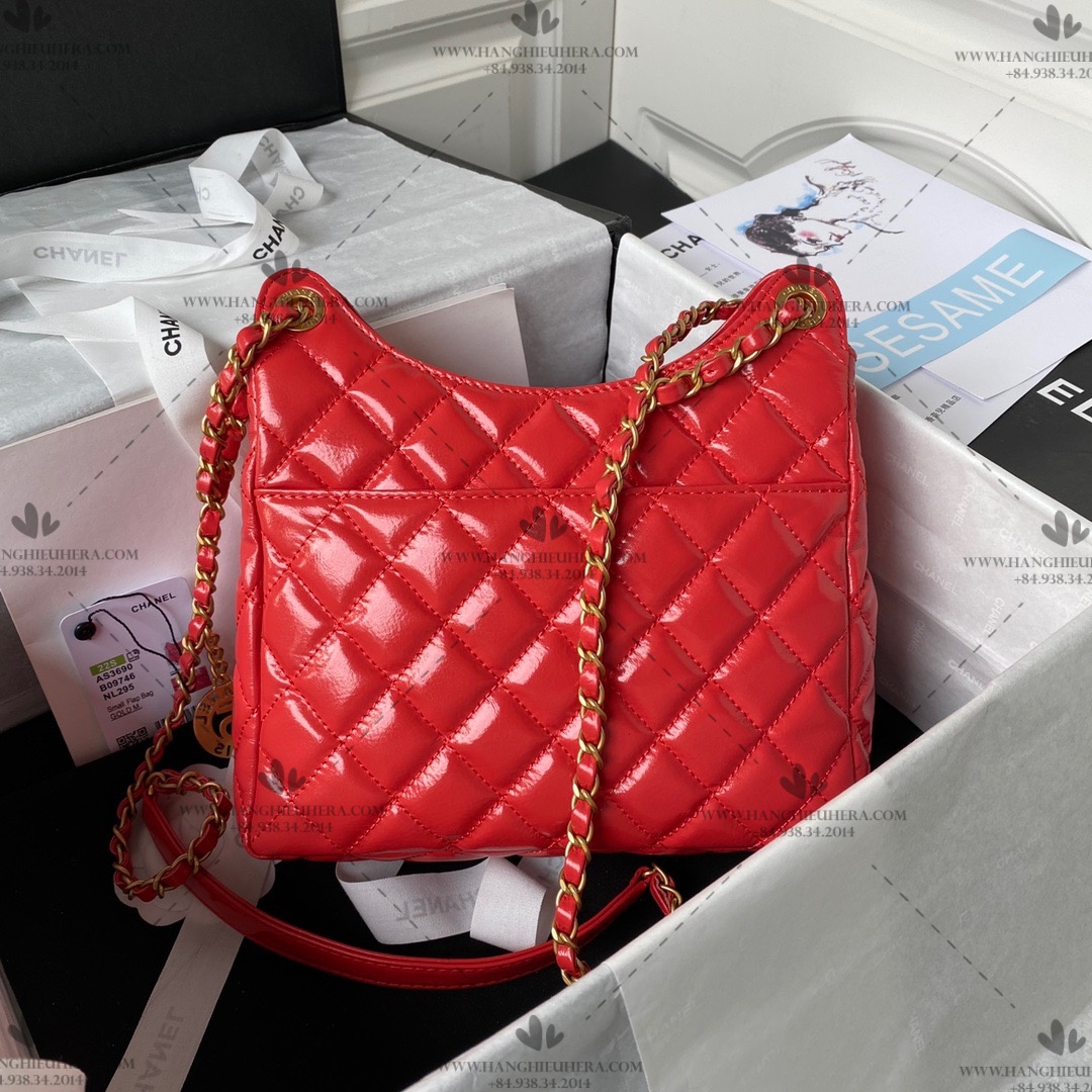 Chanel Crumpled Lambskin Small Hobo Bag AS2479 Light Pink 2021  Chanel  Fendi handbag Dolce and gabbana handbags