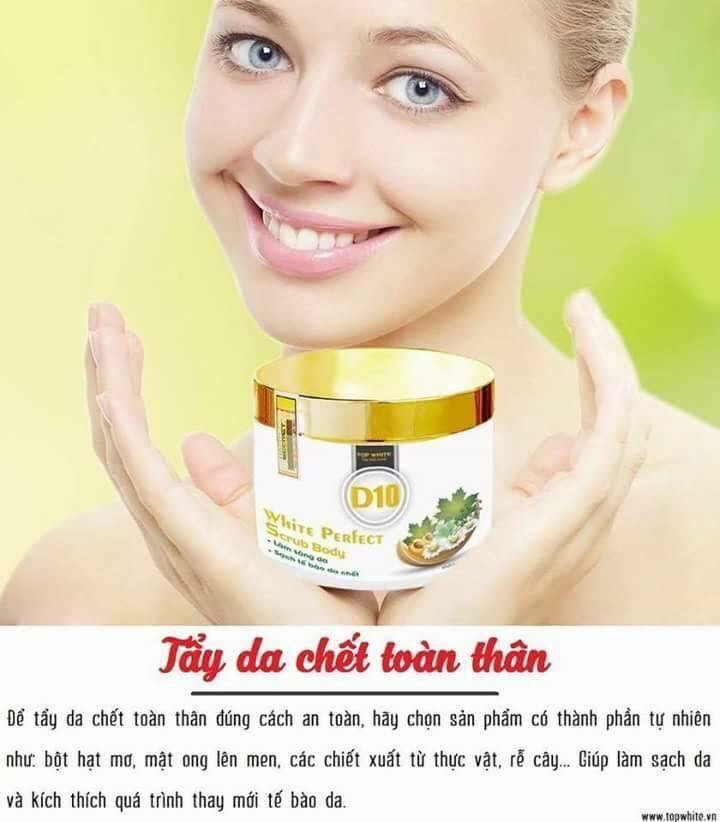 🌺🌺🌺CÙNG TÌM HIỂU SẢN PHẨM TẨY DA CHẾT D10!🌸🌸🌸