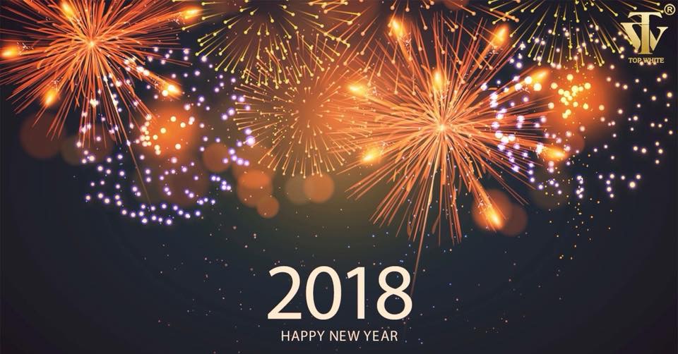 ️🎉️🎉   #TOPWHITE  HÀO TRANG CHÚC MỪNG  NĂM MỚI 2018! 🎊️🎊️🎊