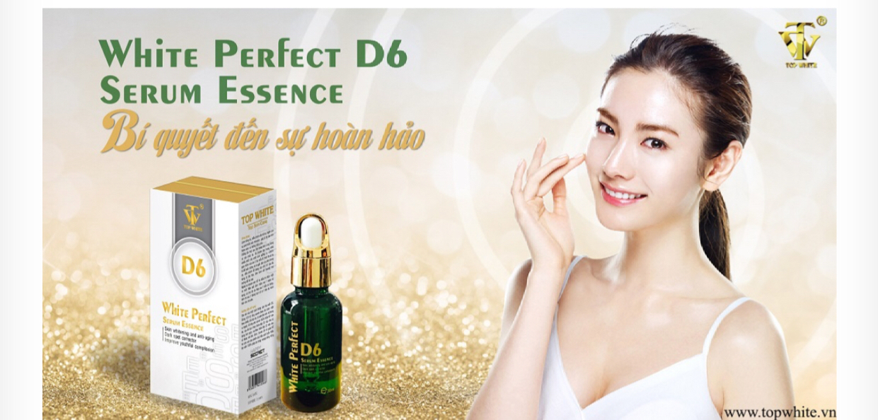 WHITE PERFECT D6 SERUM ESSENCE TINH CHẤT TẠO SỰ CĂNG BÓNG, TRẺ HÓA LÀN DA