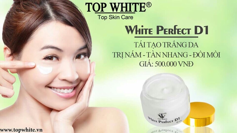 GIÁM ĐỐC CAO THỊ THÙY DUNG GIẢI ĐÁP LÝ DO CẢI TIẾN KEM TRỊ NÁM TOP WHITE D1
