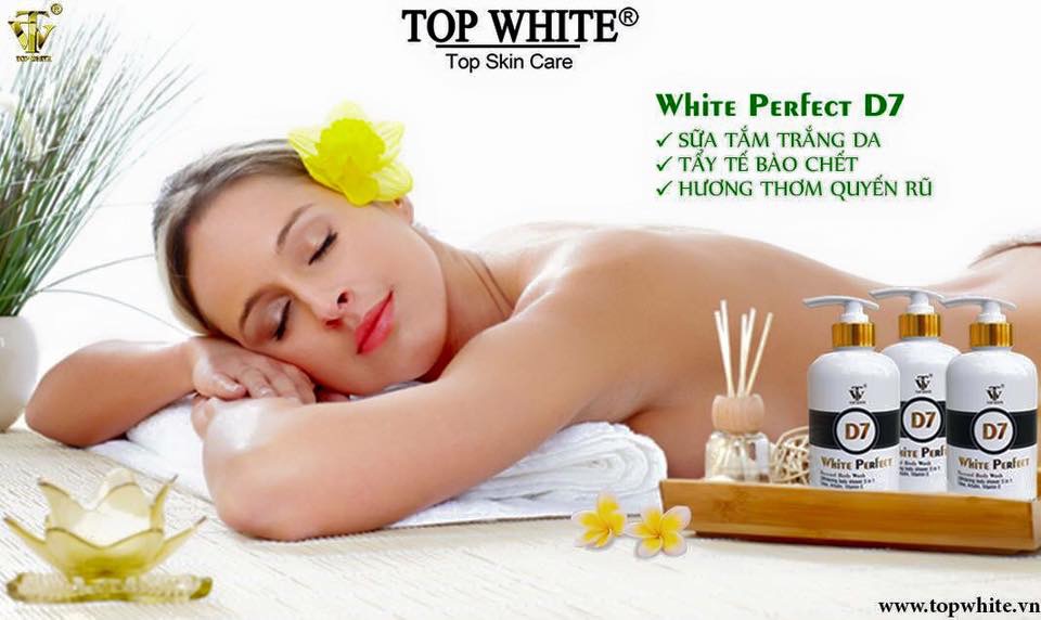 SỮA TẮM TRẮNG WHITE PERFECT D7