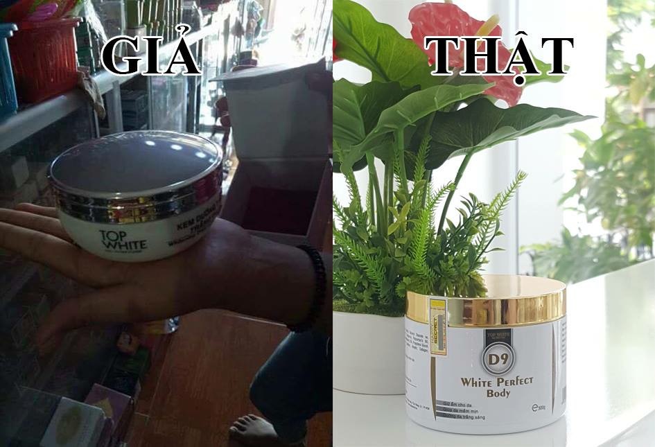📢 CẢNH BÁO ‼️ ‼️ ‼️ WHITE PERFECT BODY D9 XUẤT HIỆN HÀNG GIẢ