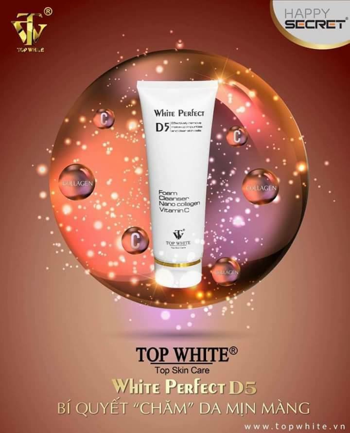 7 LÍ DO BẠN NÊN RỬA MẶT BẰNG WHITE PERFECT D5 NGAY HÔM NAY