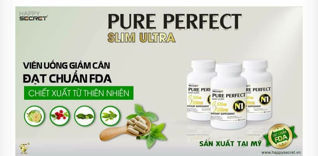 🔥💃🔥 PURE PERFECT SLIM ULTRA N1 - VIÊN UỐNG GIẢM CÂN CHIẾT XUẤT TỪ THIÊN NHIÊN ĐẠT CHUẨN FDA HOA KỲ 💊💊💊 GIÁ : 1.100.000 VNĐ/HỘP (60 VIÊN) 🔥🔥🔥