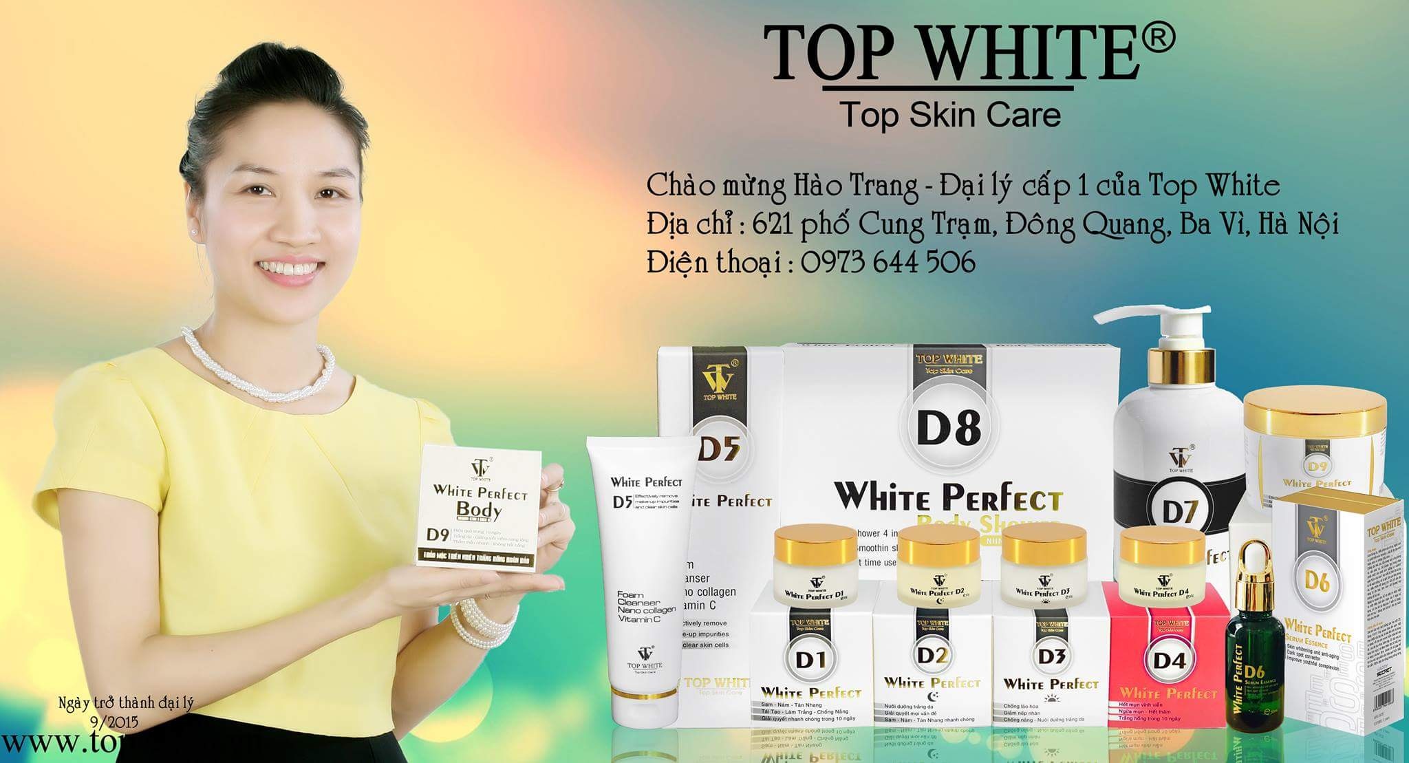 ĐẠI LÝ CẤP 1 ĐỘC QUYỀN TOP WHITE HÀO TRANG .