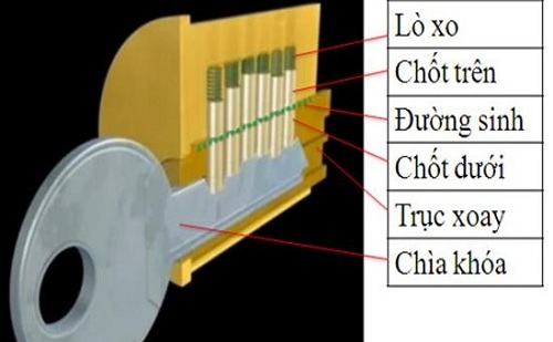 cấu tạo ổ khóa