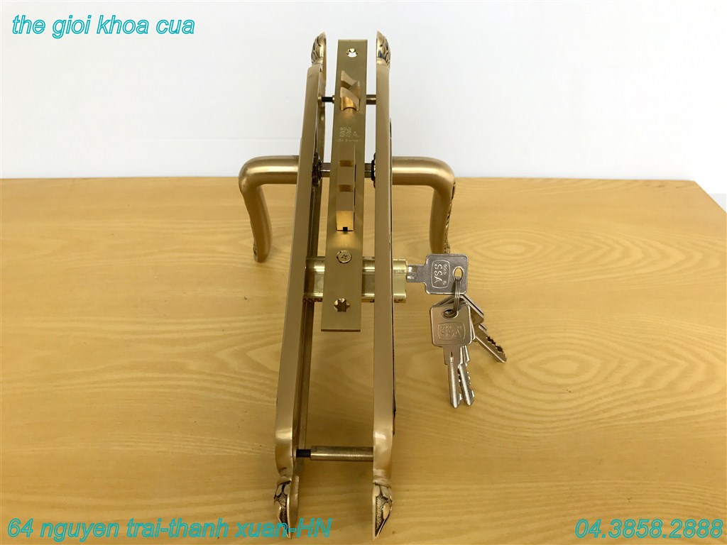 khóa đồng cửa chính Gold SSA BL - 8888 - SF