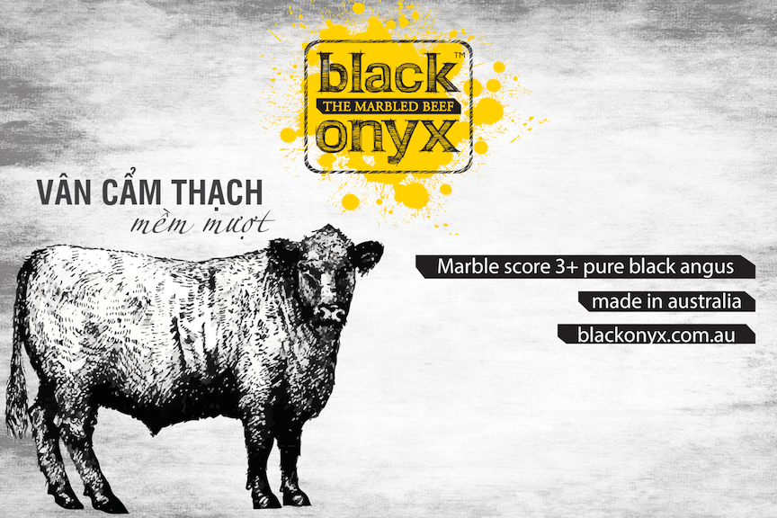 BLACK ONYX, MARBLED ANGUS - VÂN CẨM THẠCH TUYỆT HẢO