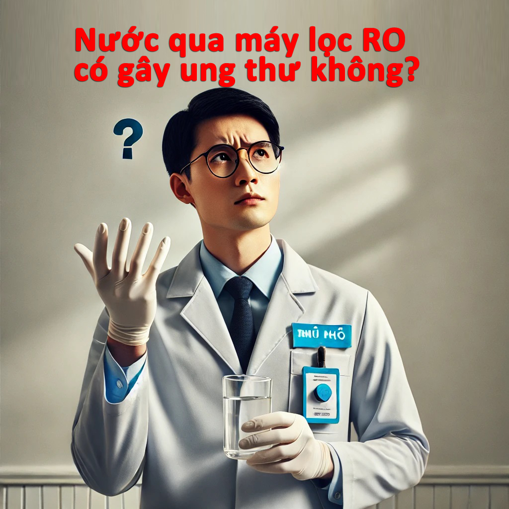 Nước qua máy lọc RO có gây bệnh hay ung thư không?