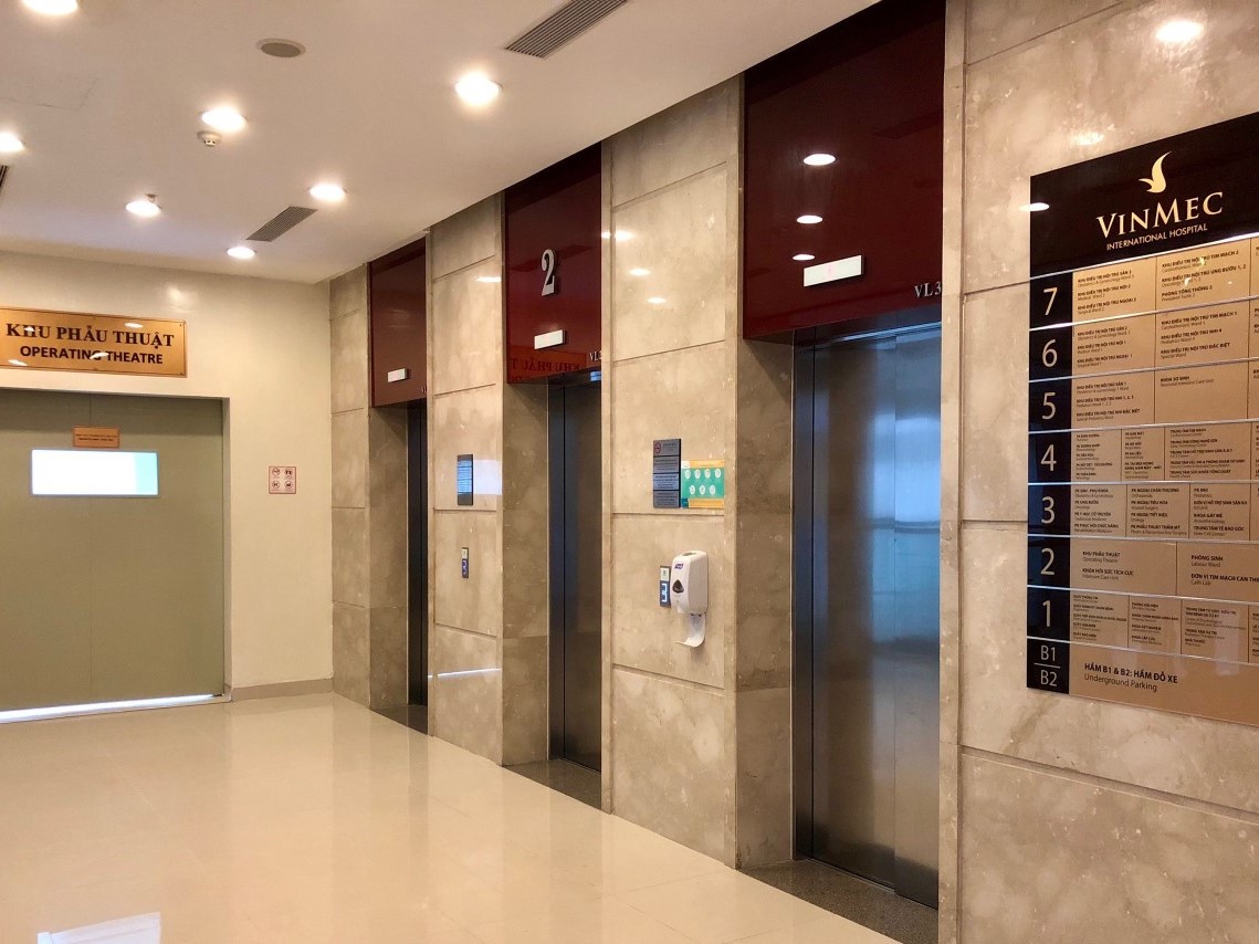 BỆNH VIỆN VINMEC TIMES CITY TRIỂN KHAI LẮP ĐẶT MÁY RỬA TAY DIỆT KHUẨN TỰ ĐỘNG