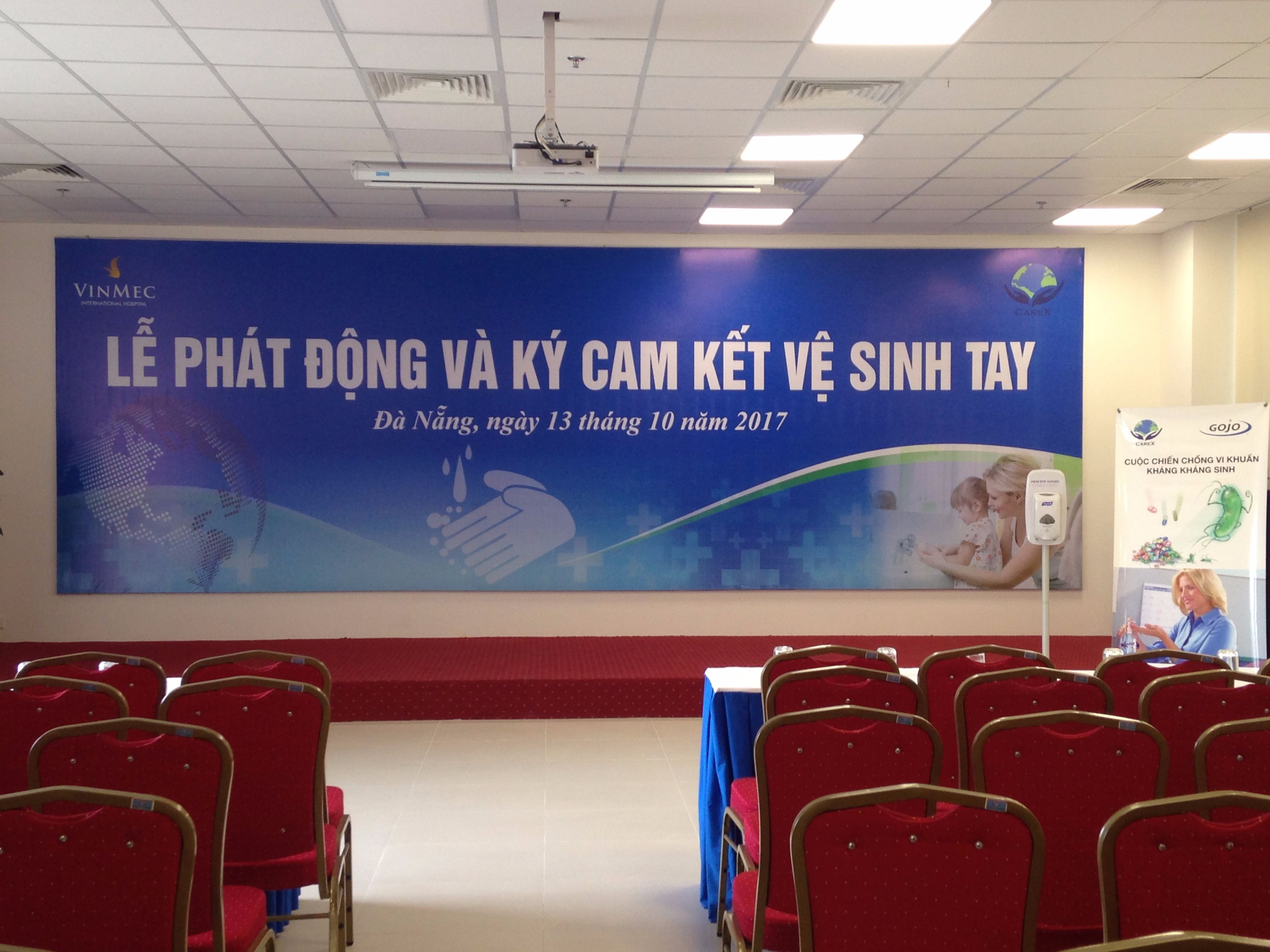 CAREX ĐỒNG HÀNH NGÀY RỬA TAY THẾ GIỚI TẠI VINMEC ĐÀ NẴNG