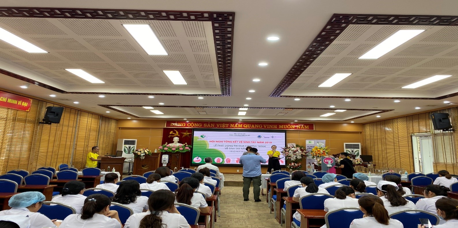 Carex đồng hành cùng Bệnh viện phụ sản Hà Nội tổ chức “Hội nghị tổng kết về vệ sinh tay 2019 và lễ phát động thi đua chương trình vệ sinh tay năm 2020”.