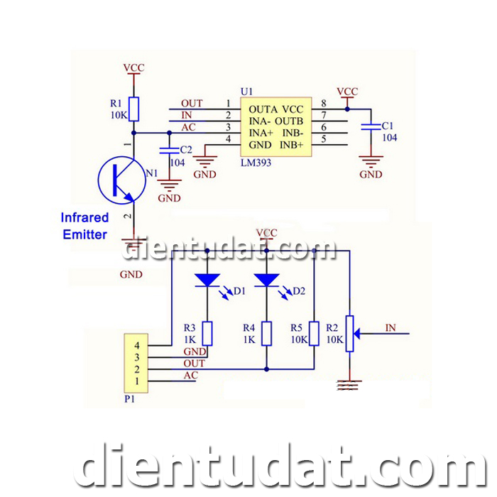 Mạch Cảm Biến Nhiệt Độ NTC