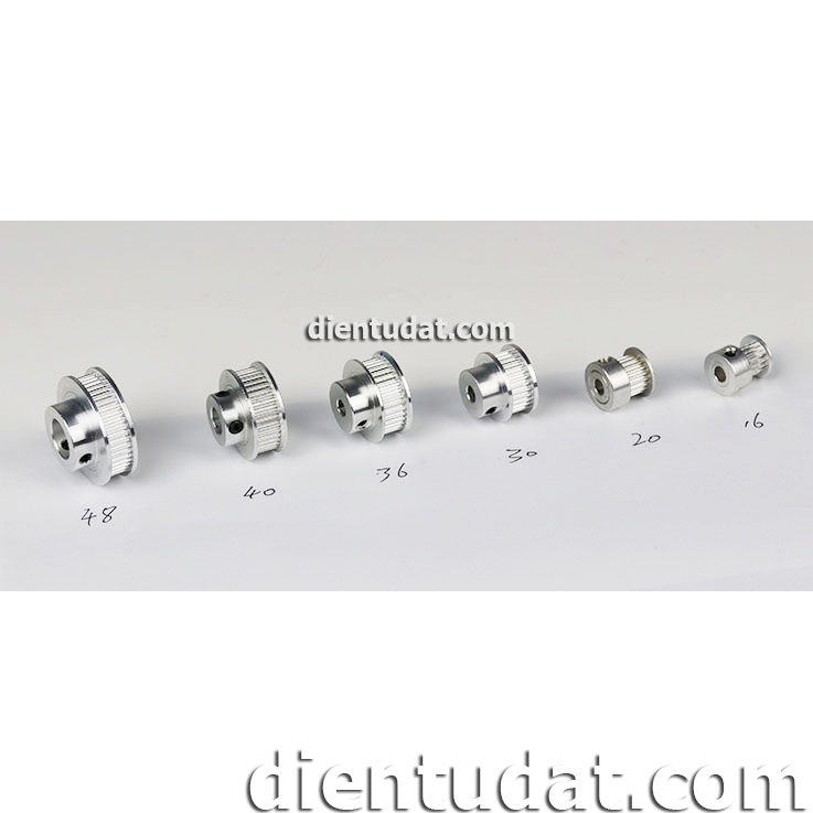 Bánh Răng Motor Pulley GT2- 16 Răng - 6mm