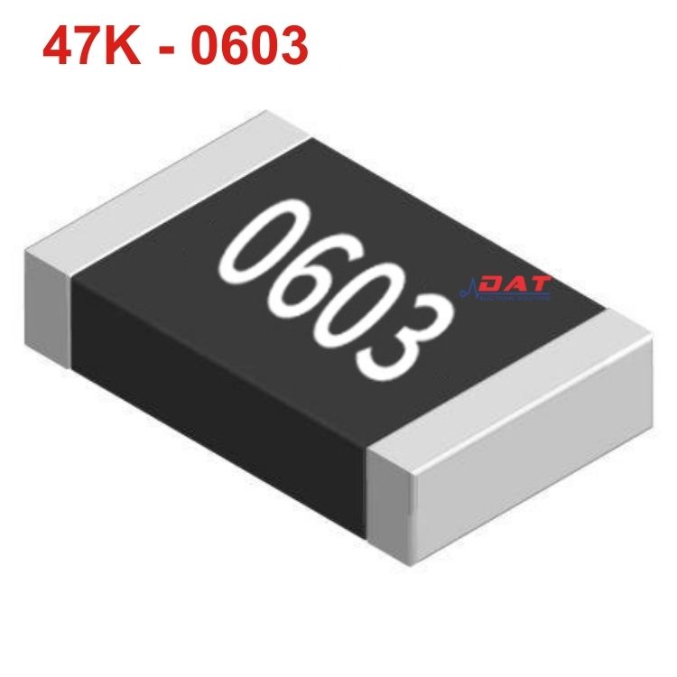 Điện Trở Dán 47K 0603 SMD 1% - Mã 473