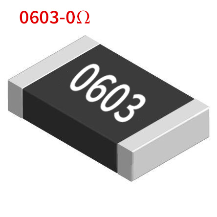 Điện Trở Dán 0 Ohm 0R 0603 - Mã 0