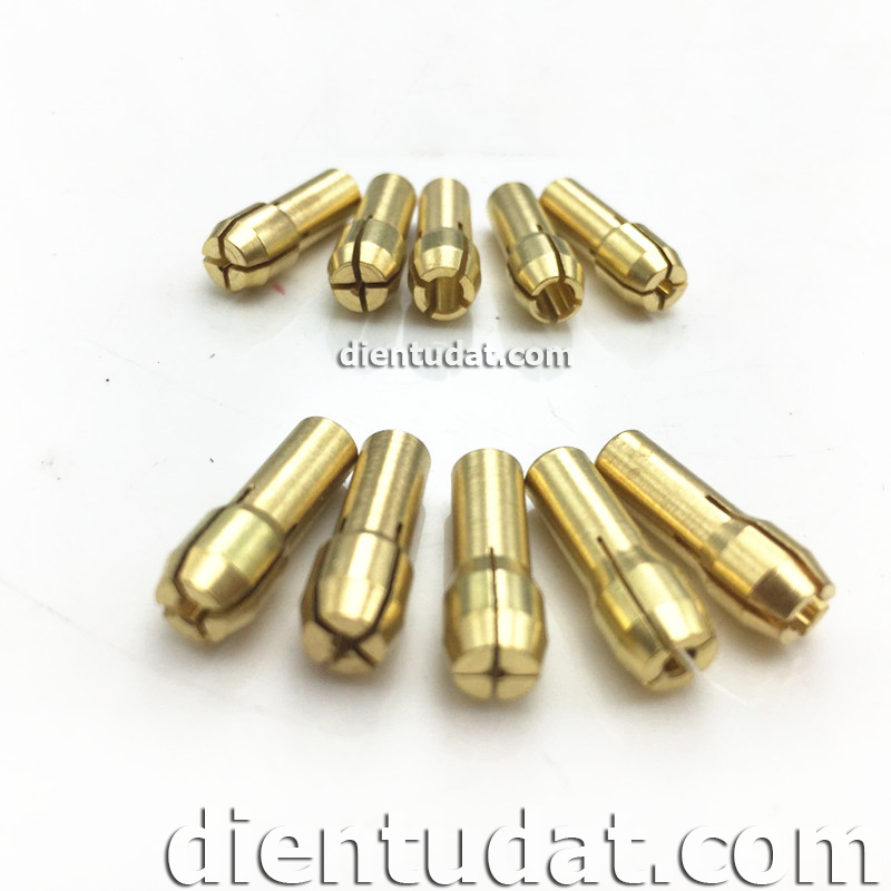 Bộ 10 Đầu Kẹp Mũi Khoan Mini 0.5 ~ 3.2mm