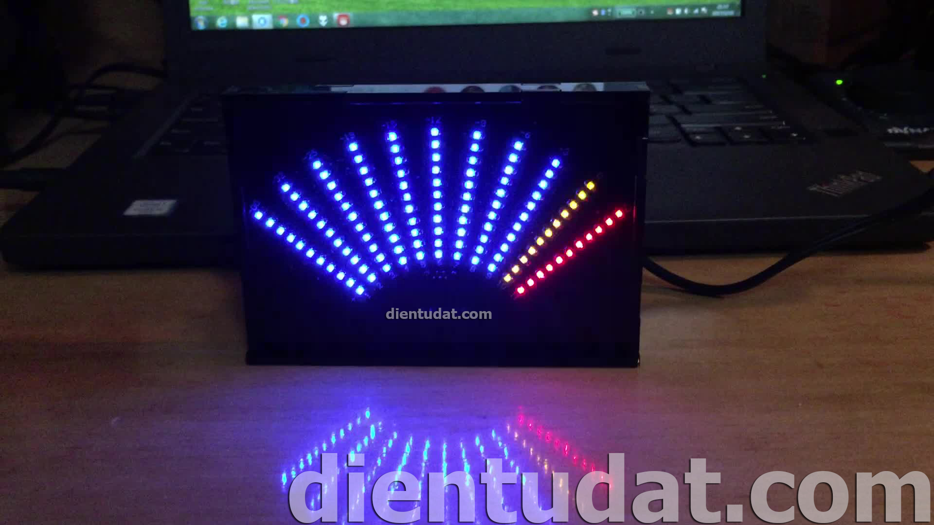 KIT DIY Bộ Led Nháy Theo Nhạc Cánh Quạt ASK11 - Tự Ráp