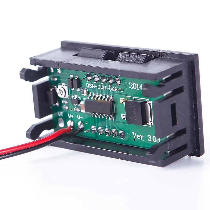 Đồng Hồ Đo DC 5.0-120V - Đỏ