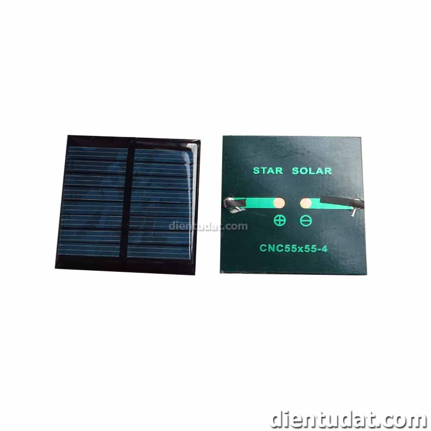 Pin Năng Lượng Mặt Trời Solar Panel 4V - 60mA