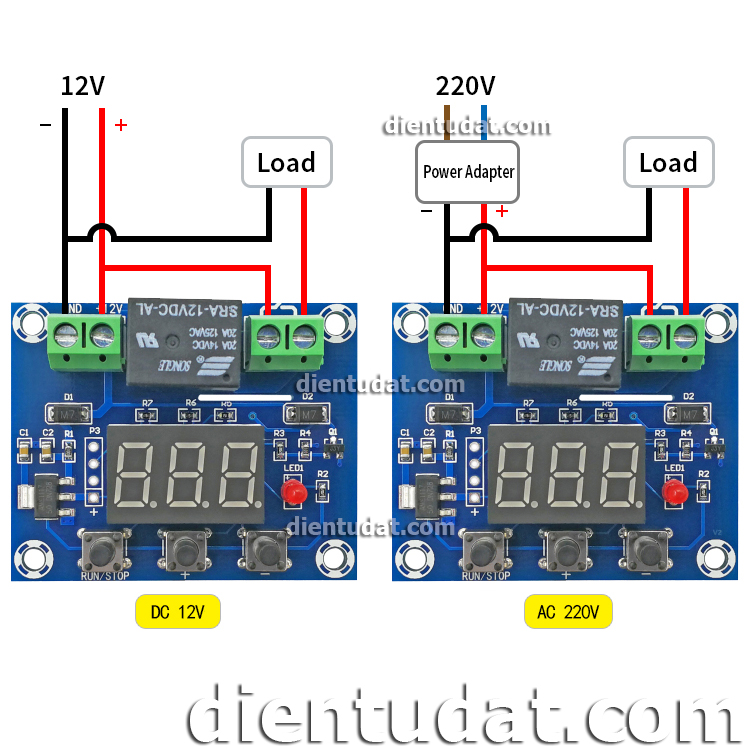 Mạch Đếm Ngược Thời Gian 0 - 999 Phút - M663