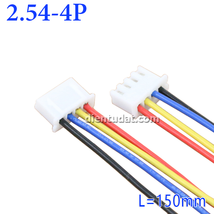 Cáp Header 4 Pin 150mm 2.544P 100724 Điện Tử DAT