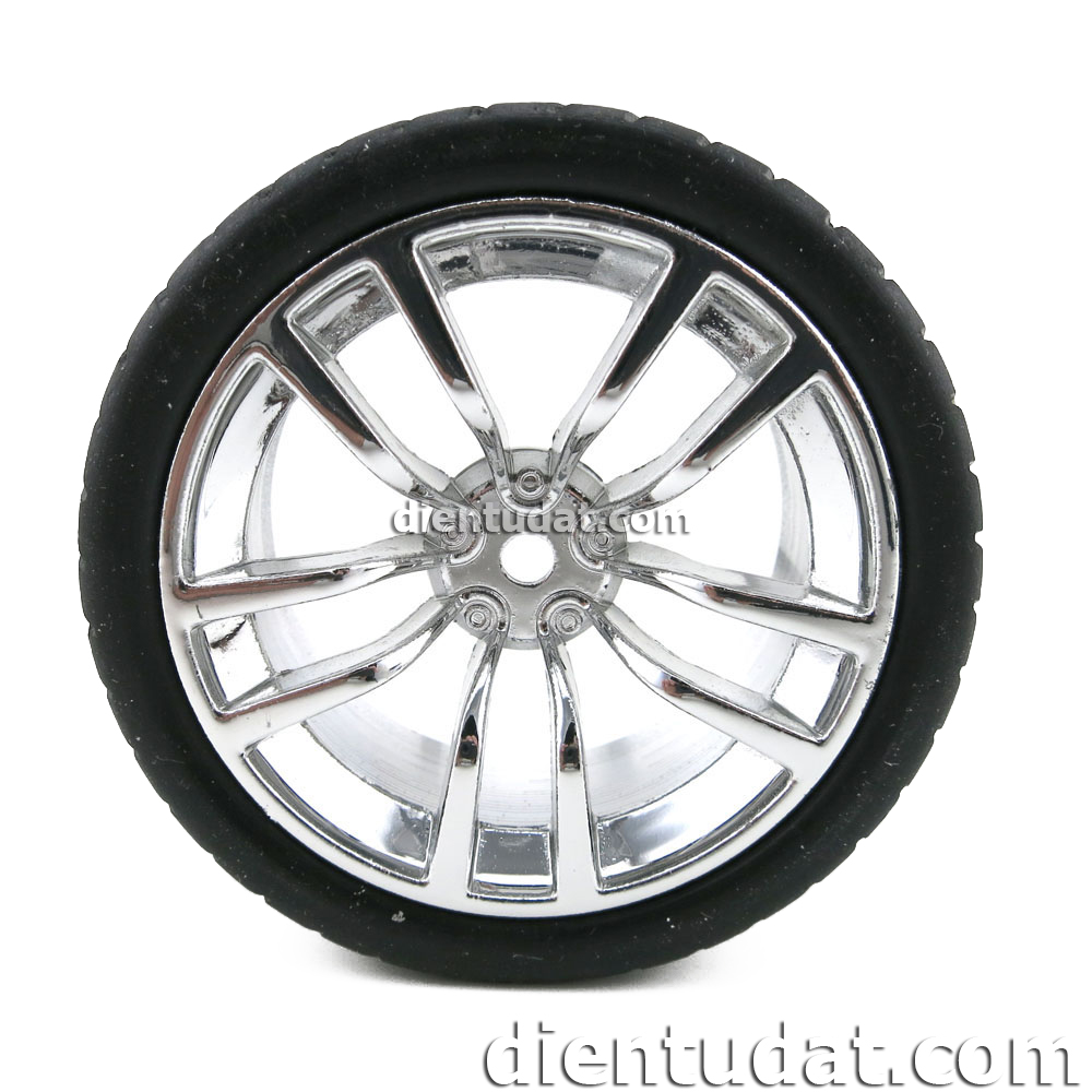 Bánh Xe Hợp Kim 65mm 1:10 (1 Bánh)