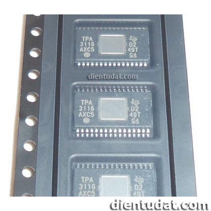 TPA3116D2 IC Khuếch Đại Âm Thanh Class D 2*50W HTSSOP32